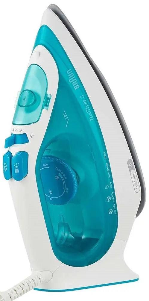 Fier de calcat Braun Texstyle 3 SI3041GR (Turquoise/White)