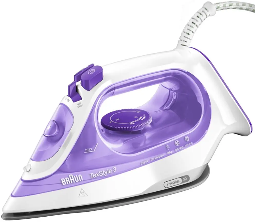 Fier de calcat Braun Texstyle 3 SI3042 VI (White/Purple)
