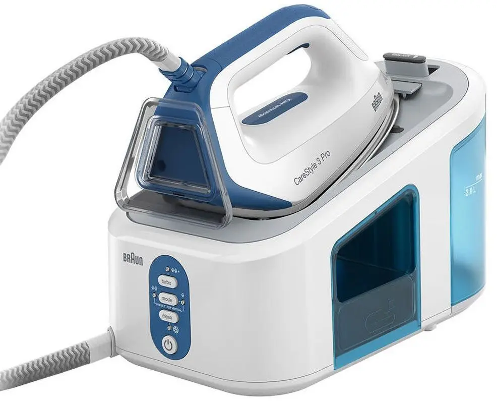 Утюг с парогенератором Braun Care Style 3 Pro IS3157BL (White/Blue)
