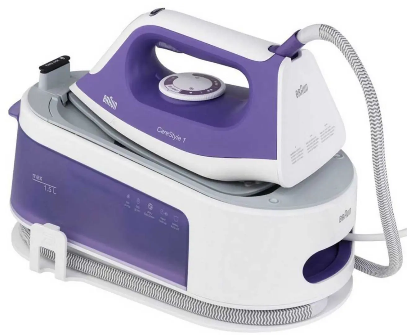 Утюг с парогенератором Braun CareStyle 1 IS1014VI (Purple/White)