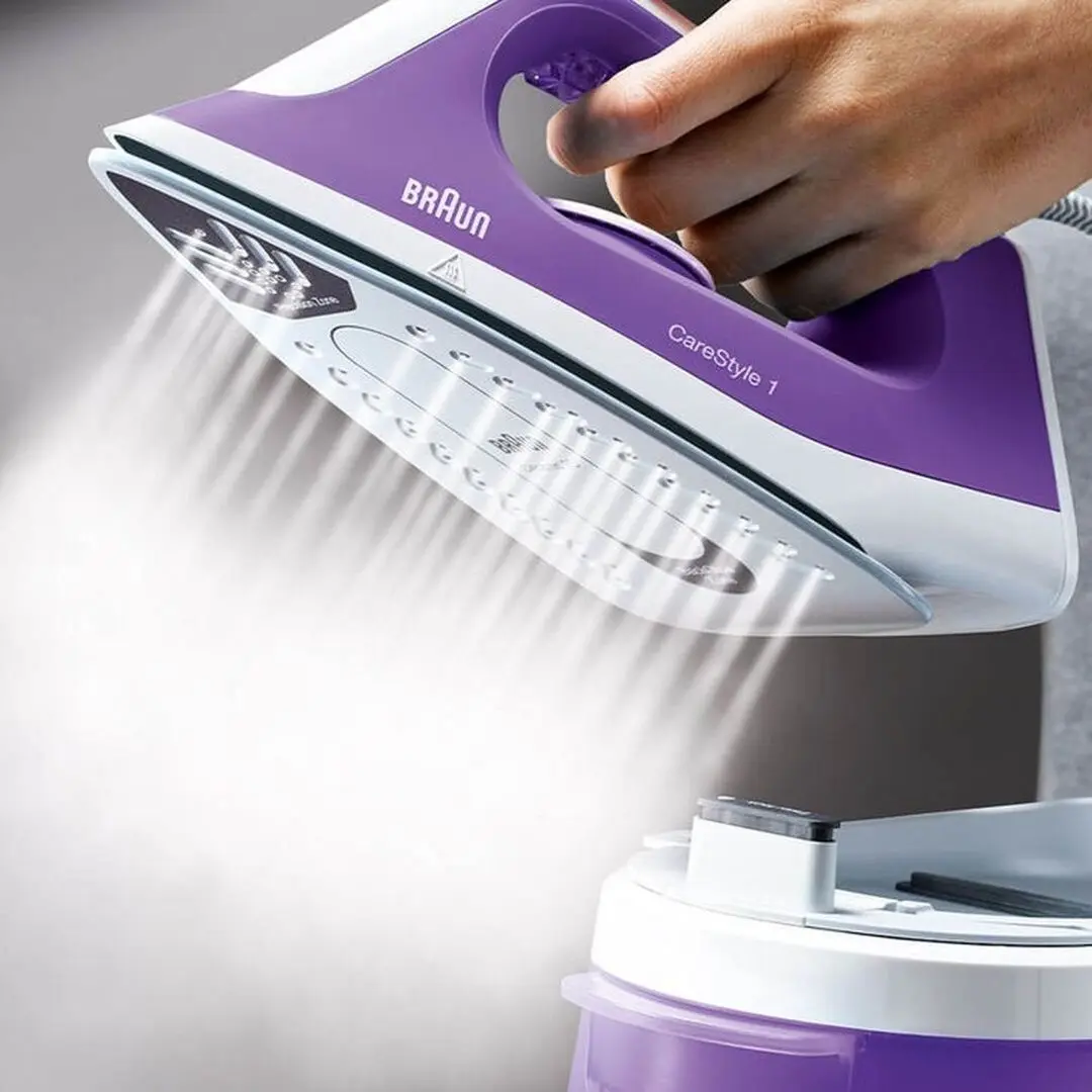 Утюг с парогенератором Braun CareStyle 1 IS1014VI (Purple/White)