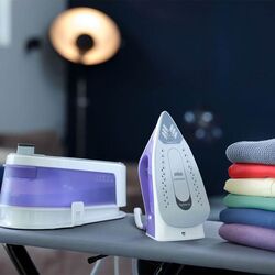 Утюг с парогенератором Braun CareStyle 1 IS1014VI (Purple/White) Thumb