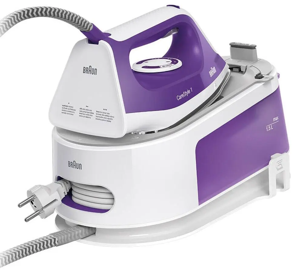 Утюг с парогенератором Braun CareStyle 1 IS1014VI (Purple/White)