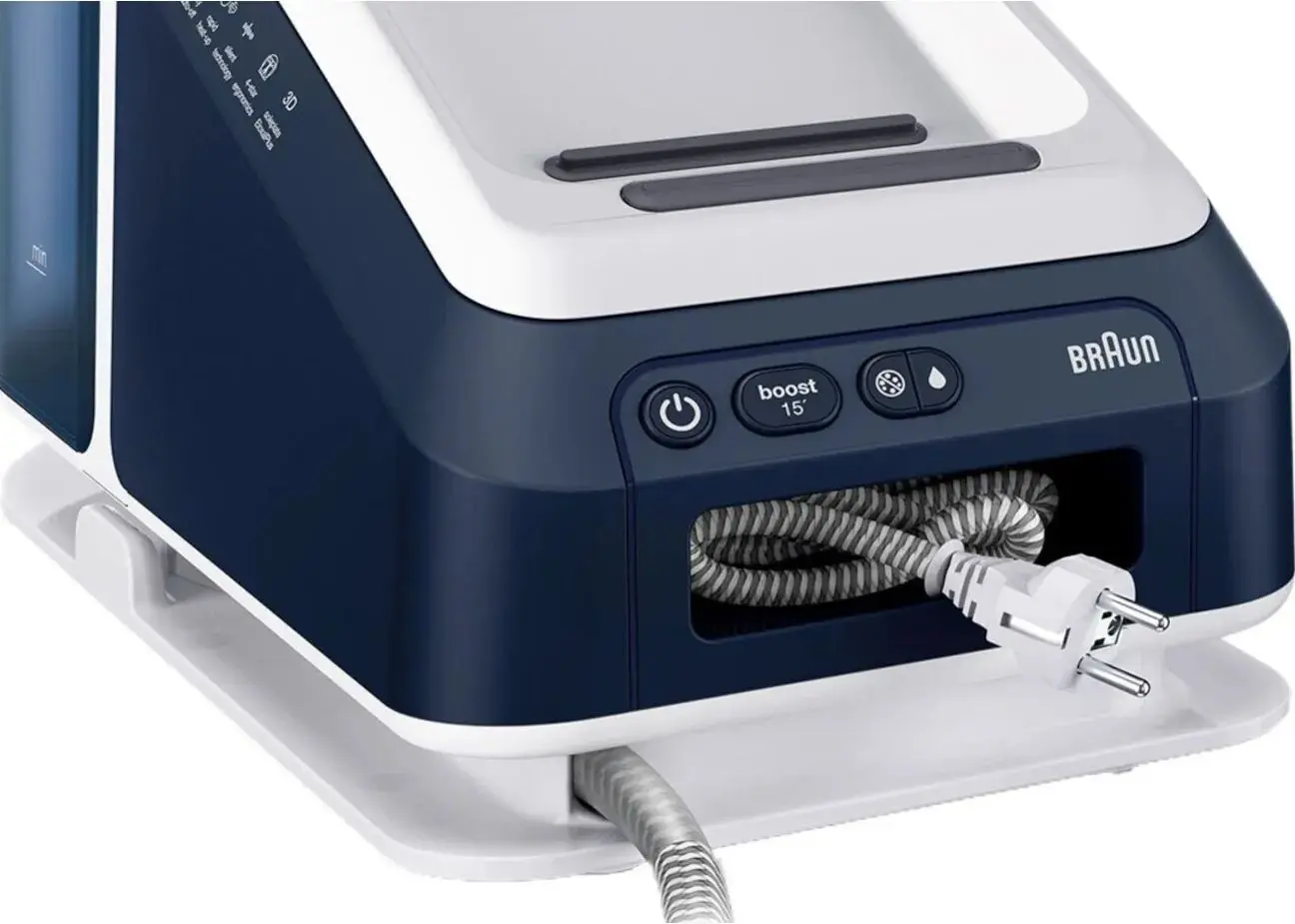 Fier de călcat cu generator de abur Braun CareStyle 7 Pro IS7282BL (White/Blue)