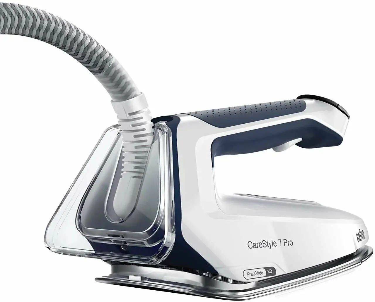 Fier de călcat cu generator de abur Braun CareStyle 7 Pro IS7282BL (White/Blue)
