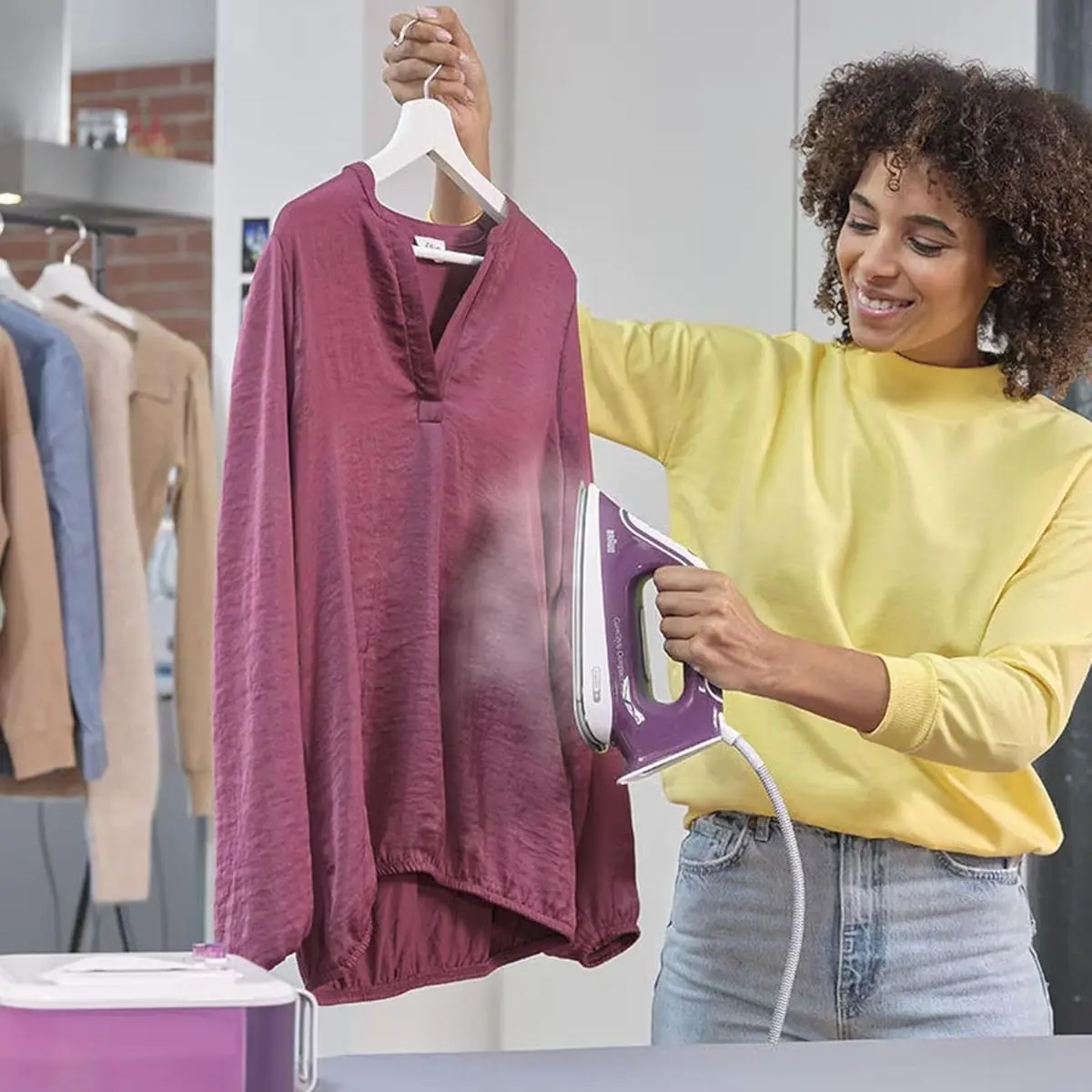 Утюг с парогенератором Braun CareStyle Compact Pro IS2577VI (Violet) - 6