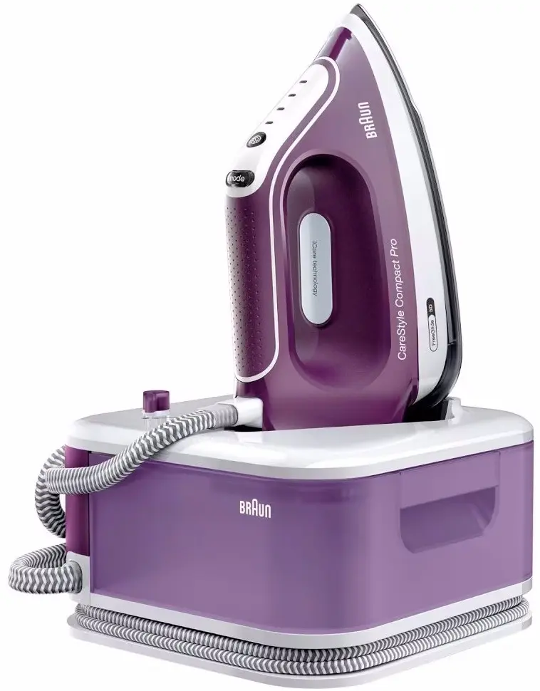 Утюг с парогенератором Braun CareStyle Compact Pro IS2577VI (Violet)