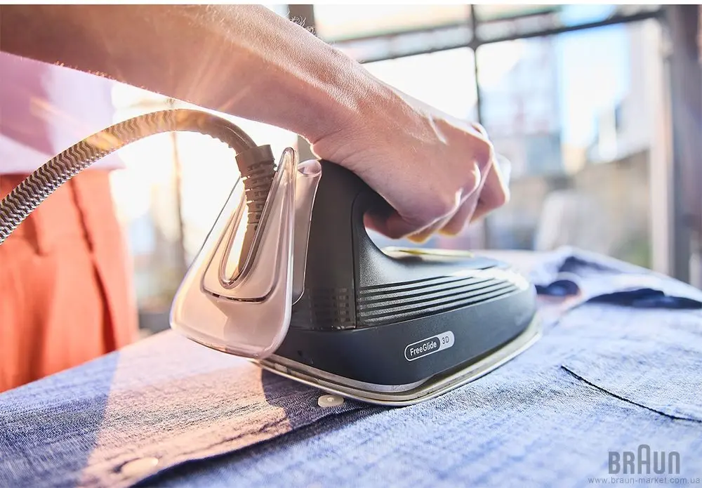 Statie de calcat cu generator de abur Braun IS 3257 BK (Black)