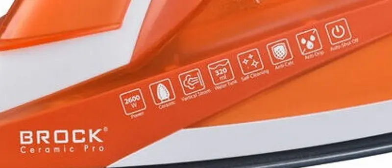 Fier de calcat Brock BSI 5503 (Orange)