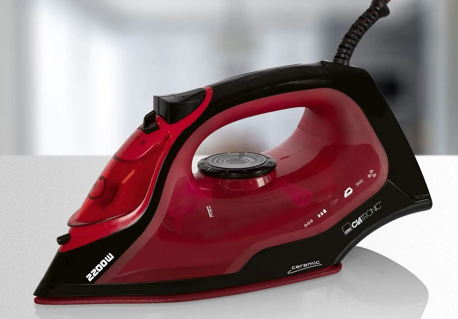 Fier de calcat Clatronic DB 3705 (Red/Black) - 3