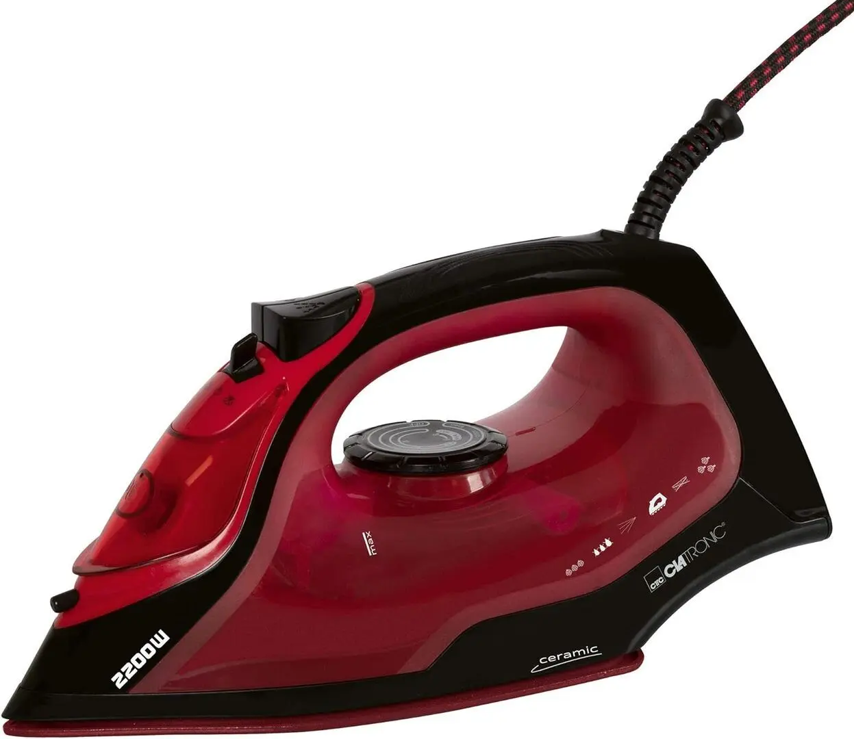 Fier de calcat Clatronic DB 3705 (Red/Black)