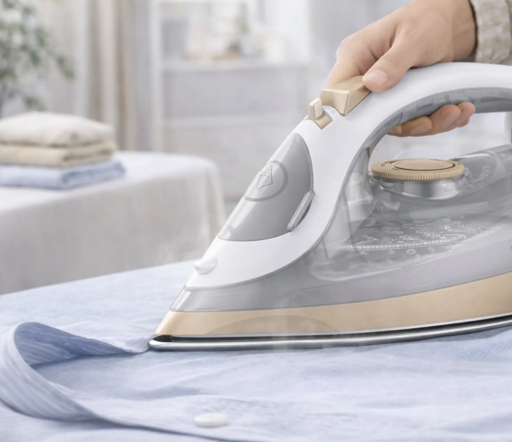 Утюг Daewoo SDA DSI2400 (Silver/Beige) - 6