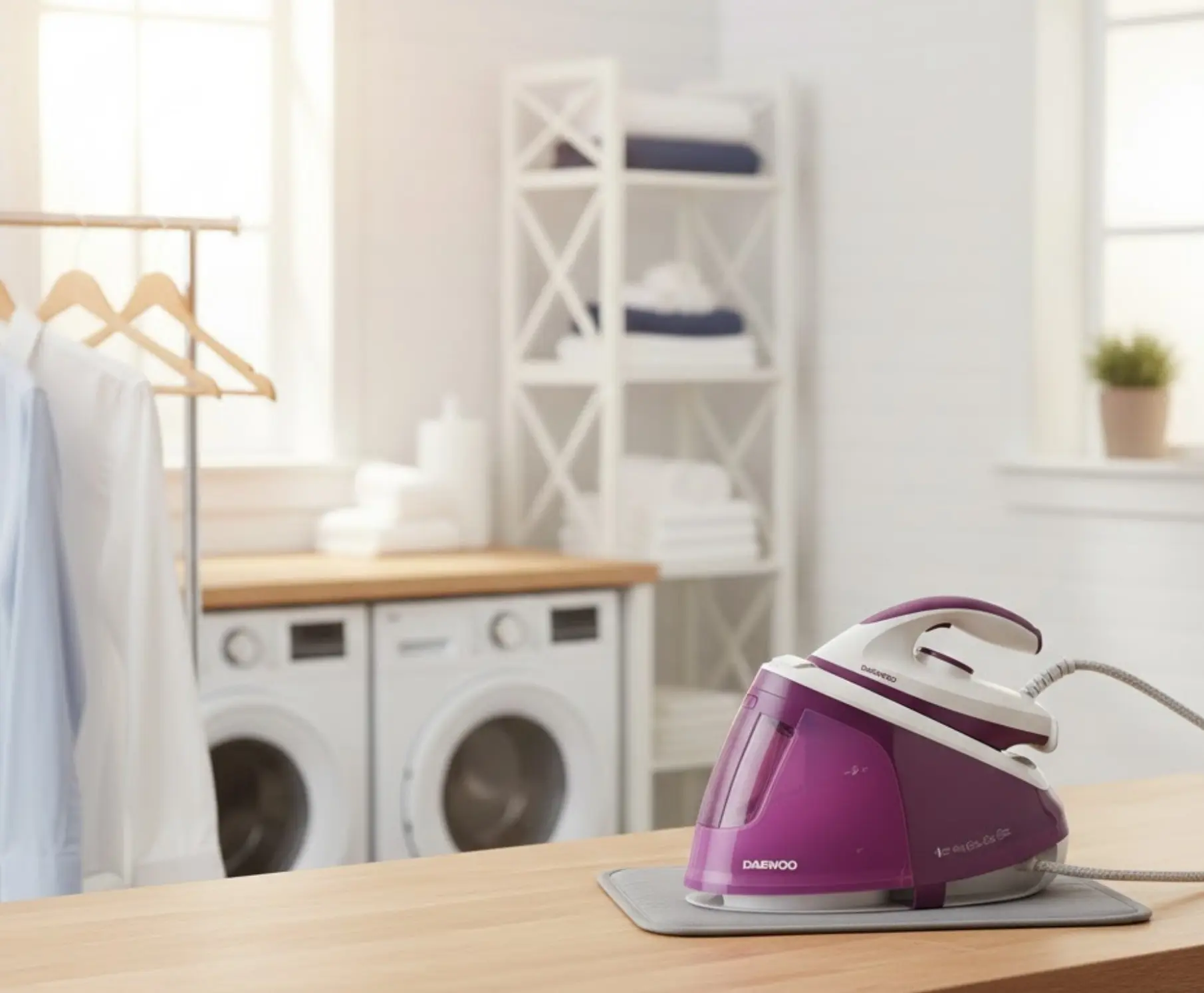 Утюг с парогенератором Daewoo SDA DSS240 (Violet) - 5