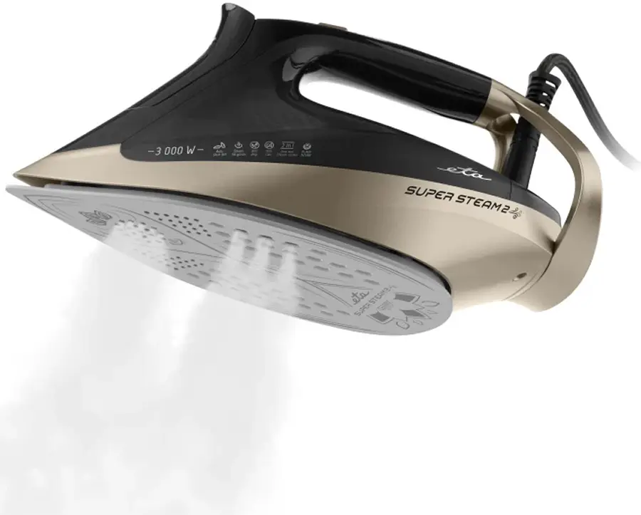 Утюг ETA SuperSteam II 3275 90000 (Black/Golden) - 3
