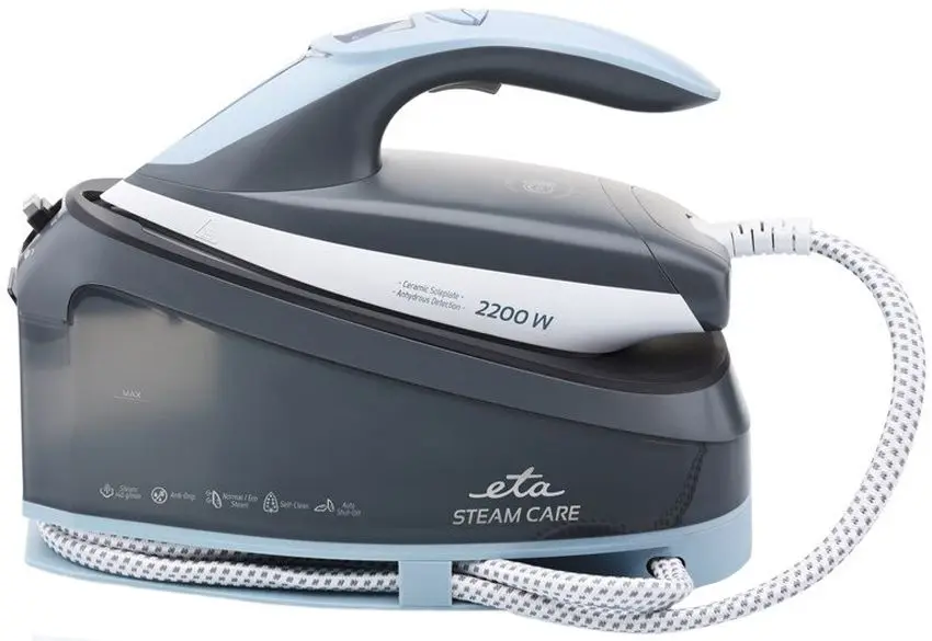 Утюг с парогенератором ETA Steam Care 2290 90000 (Gray/Blue)