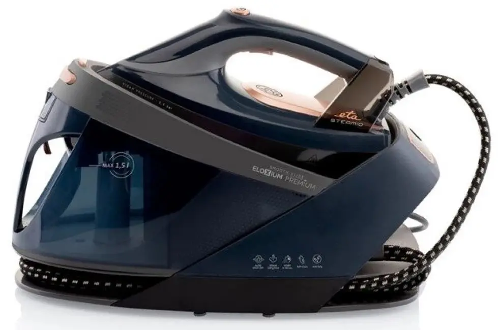 Утюг с парогенератором ETA Steamio 129090000 (Black/NavyBlue)