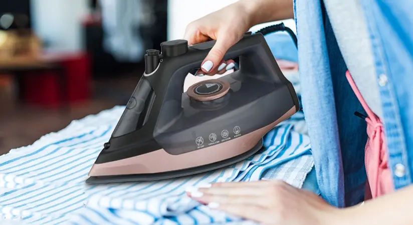 Fier de calcat Finlux FSI-2800BL (Black/Pink)