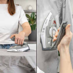 Fier de calcat First FA-5640-3 (Grey/White) Thumb