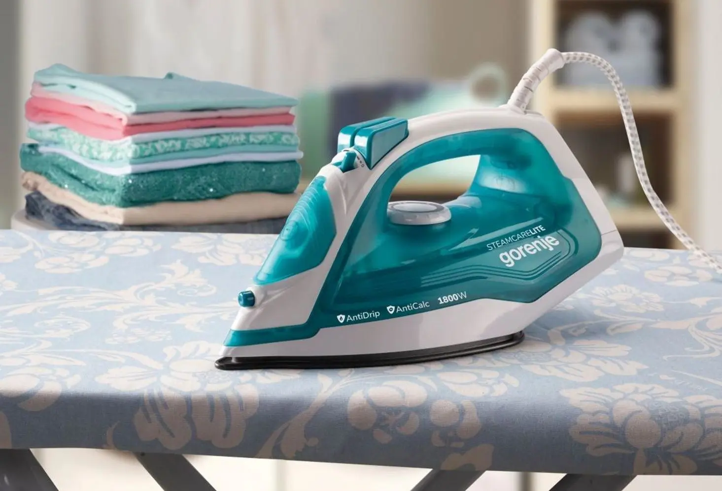 Fier de calcat Gorenje SIH1800TQC (Green/White) - 3