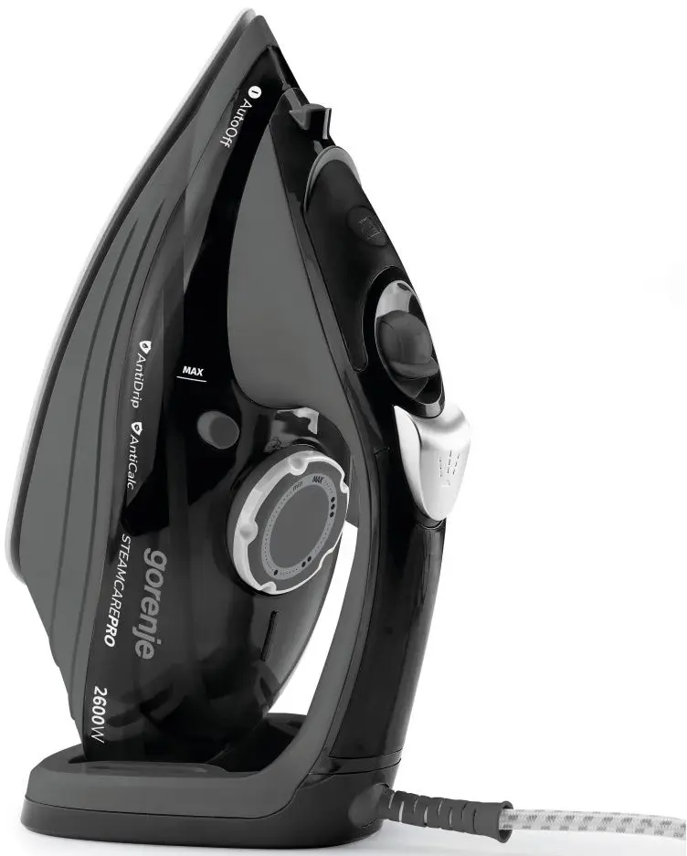 Утюг Gorenje SIH2600BKG (Black/Grey) - 2