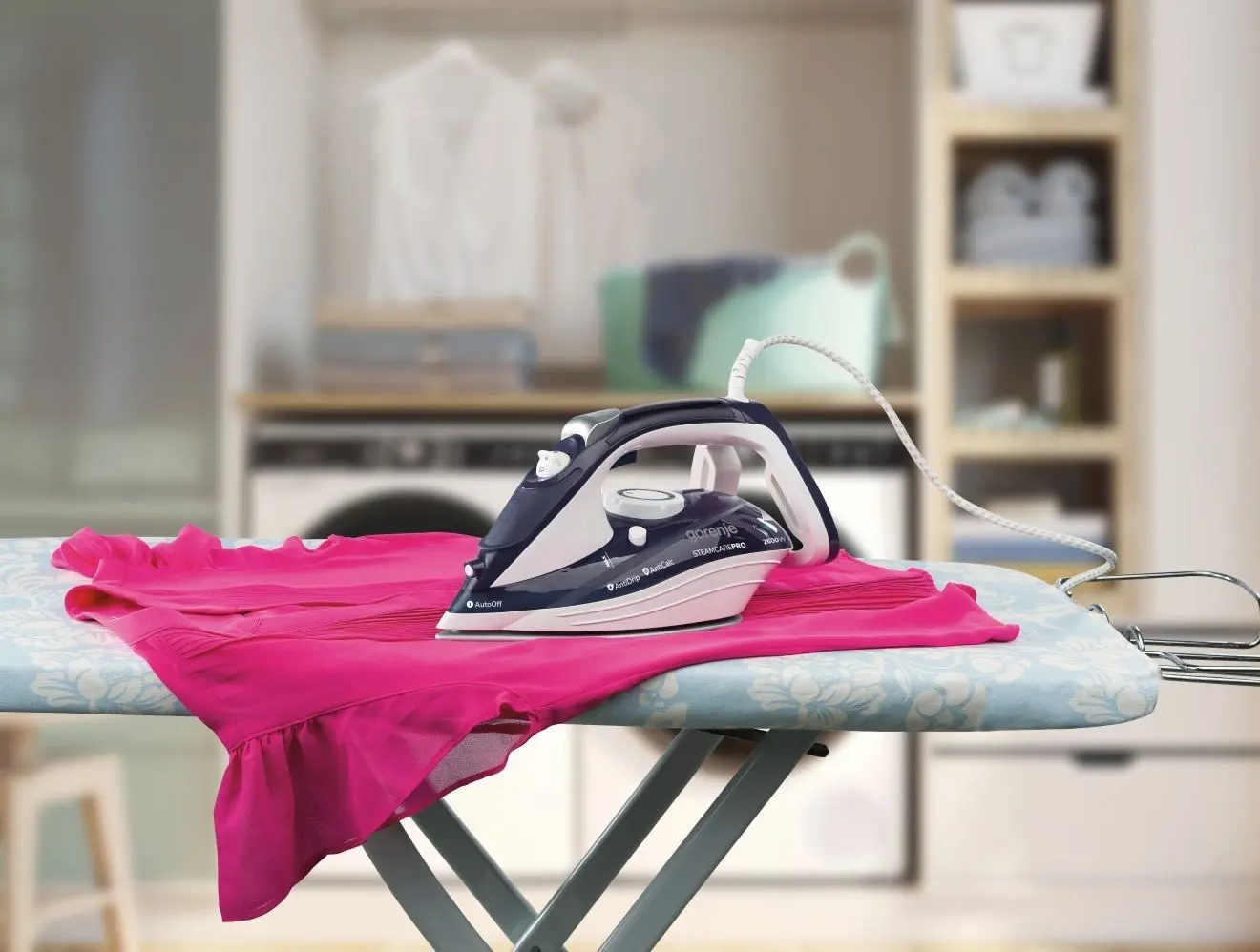 Fier de calcat Gorenje SIH2600BLC (Blue/White)