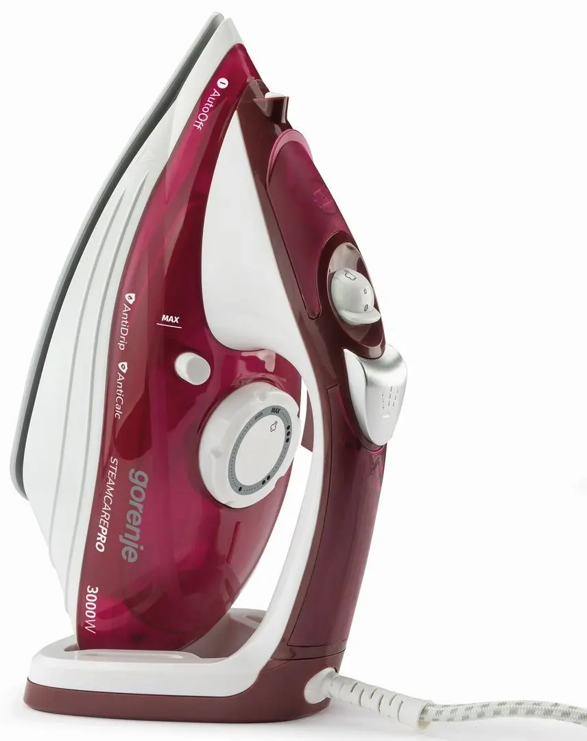 Fier de calcat Gorenje SIH3000RBC (White/Burgundy)