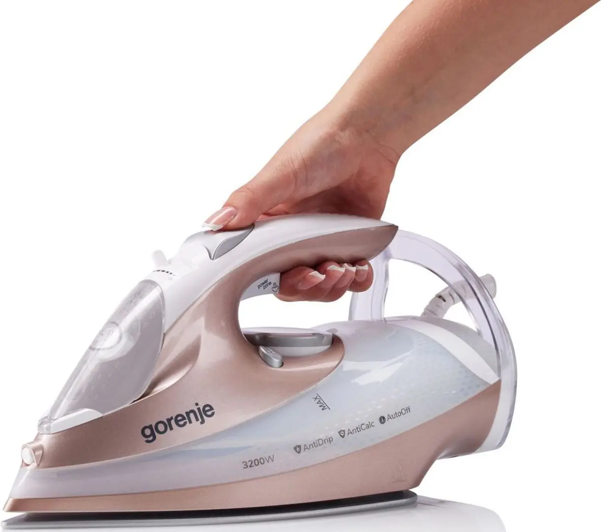 Fier de calcat Gorenje SIH3200WR (Gold/White)
