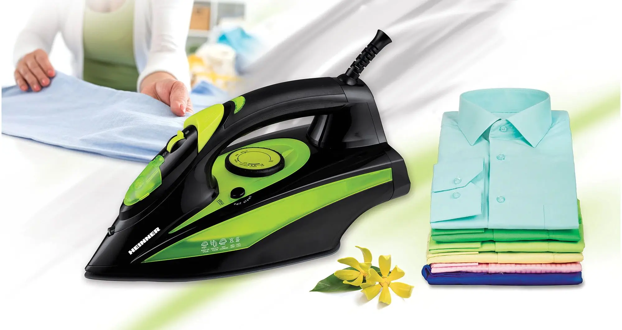 Fier de calcat Heinner Perform 6060 (Green/Black)