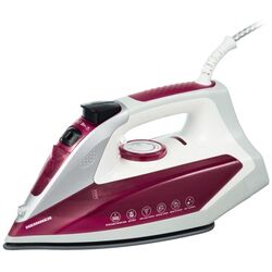 Fier de calcat Heinner VelvetSeam HSI-2200PP (White/Mauve)