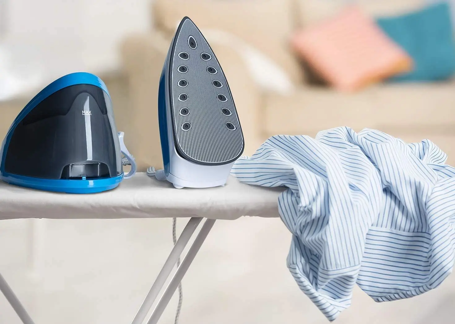 Fier de calcat cu generator de abur Klarstein Speed Iron V2 (Blue/White)