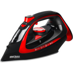 Беспроводной утюг Kraft&Dele KD4320 (Black/Red)