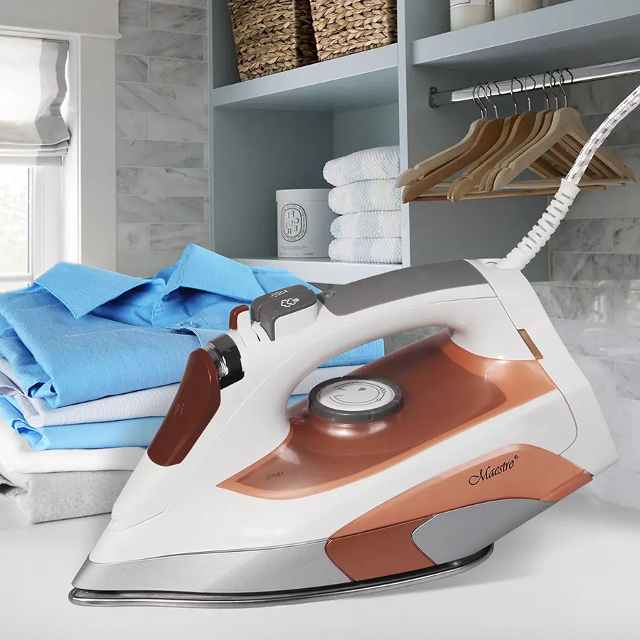 Fier de calcat Maestro MR-308 (White/Brown)