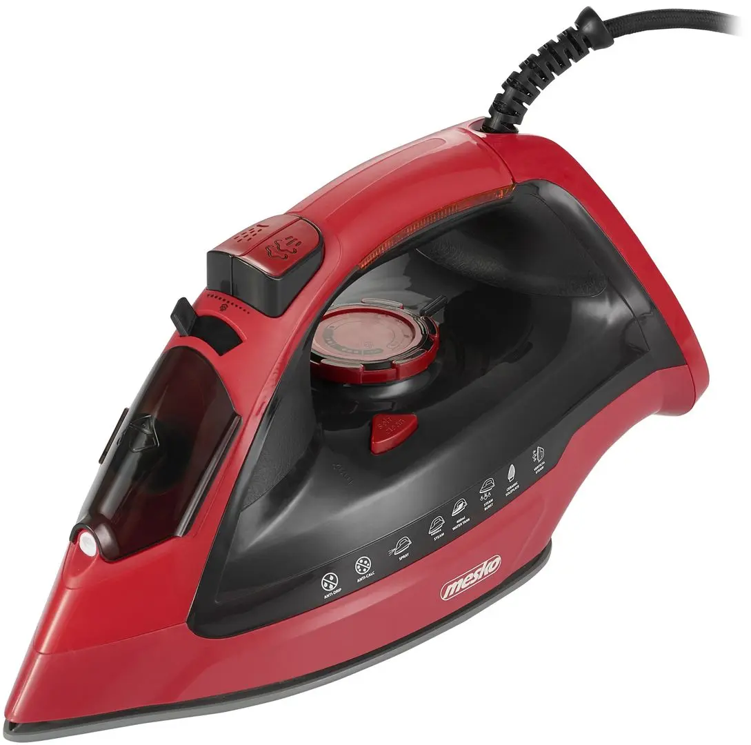 Fier de calcat Mesko MS 5031 (Red/Black)