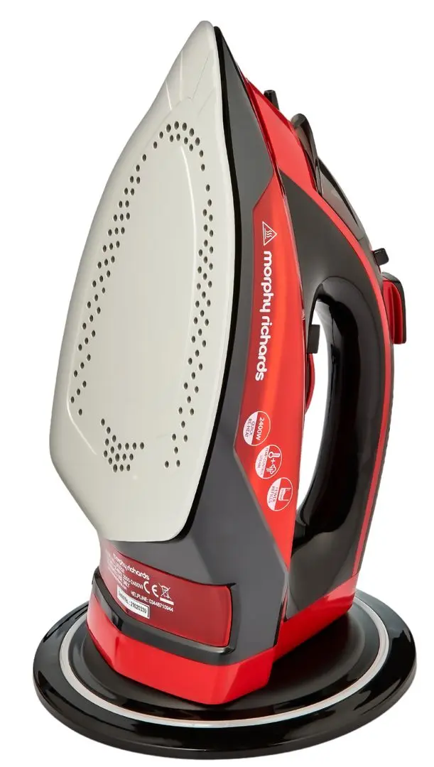 Fier de calcat fara fir Morphy Richards 303250 (Red) - 3