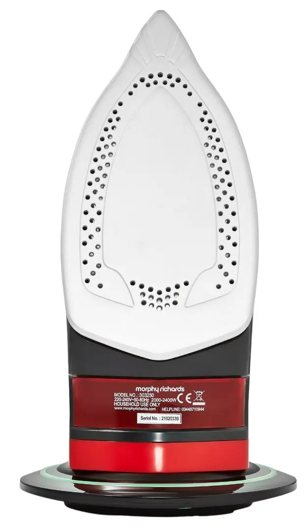 Fier de calcat fara fir Morphy Richards 303250 (Red) - 4