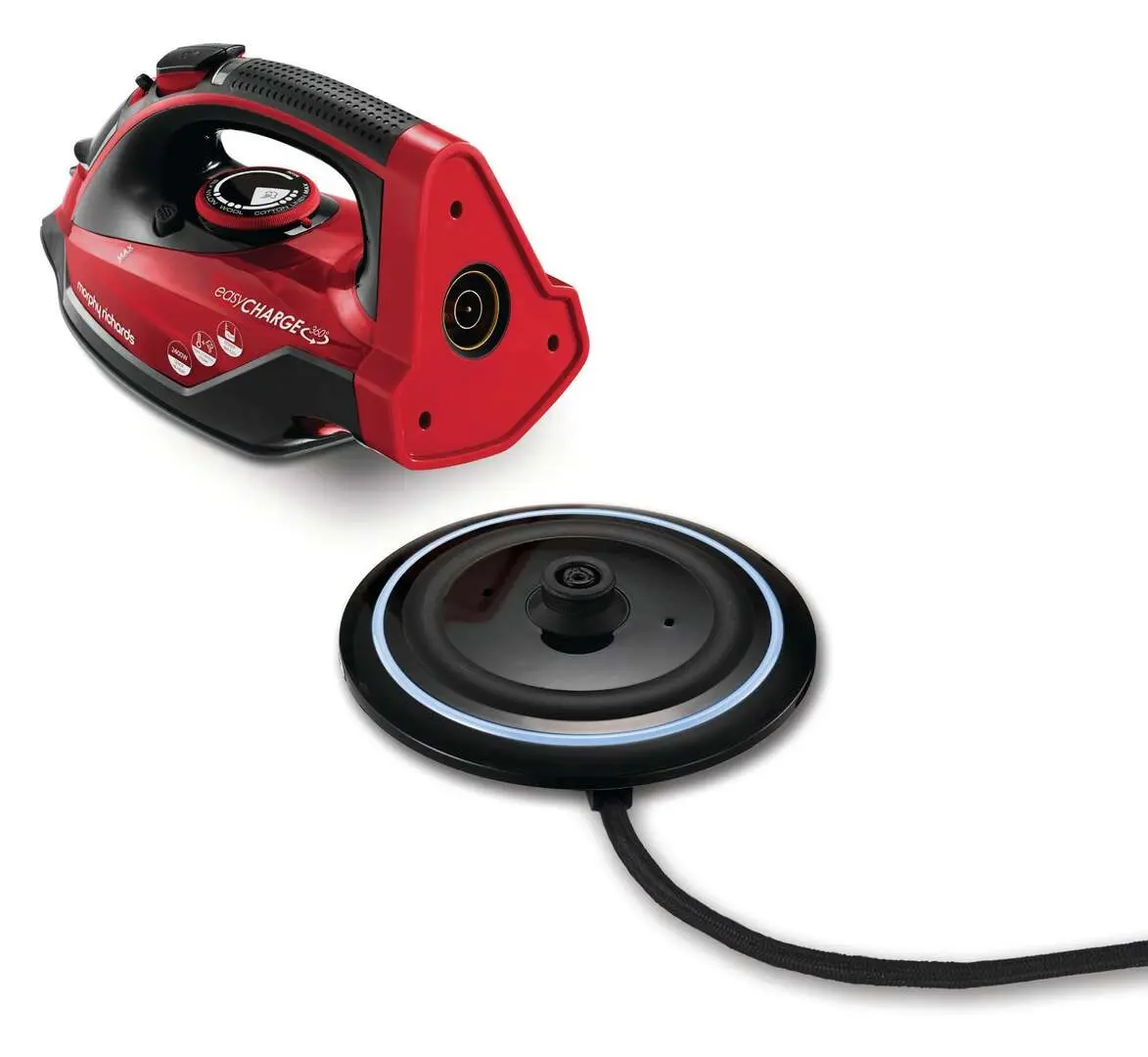 Fier de calcat fara fir Morphy Richards 303250 (Red) - 7