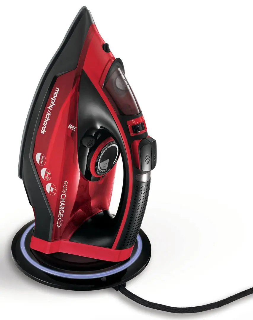 Fier de calcat fara fir Morphy Richards 303250 (Red) - 9