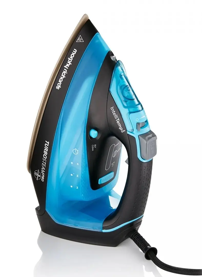 Fier de calcat Morphy Richards Turbosteam Pro IntelliTemp 303210 (Black/Blue) - 2