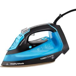 Fier de calcat Morphy Richards Turbosteam Pro IntelliTemp 303210 (Black/Blue)