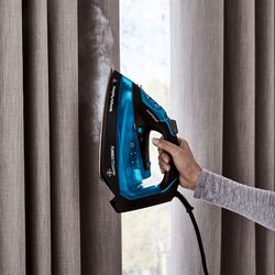 Fier de calcat Morphy Richards Turbosteam Pro IntelliTemp 303210 (Black/Blue) Thumb