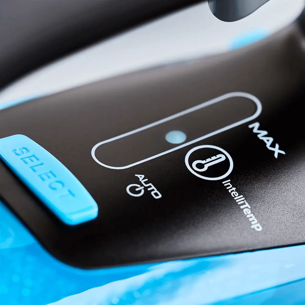 Fier de calcat Morphy Richards Turbosteam Pro IntelliTemp 303210 (Black/Blue) - 8