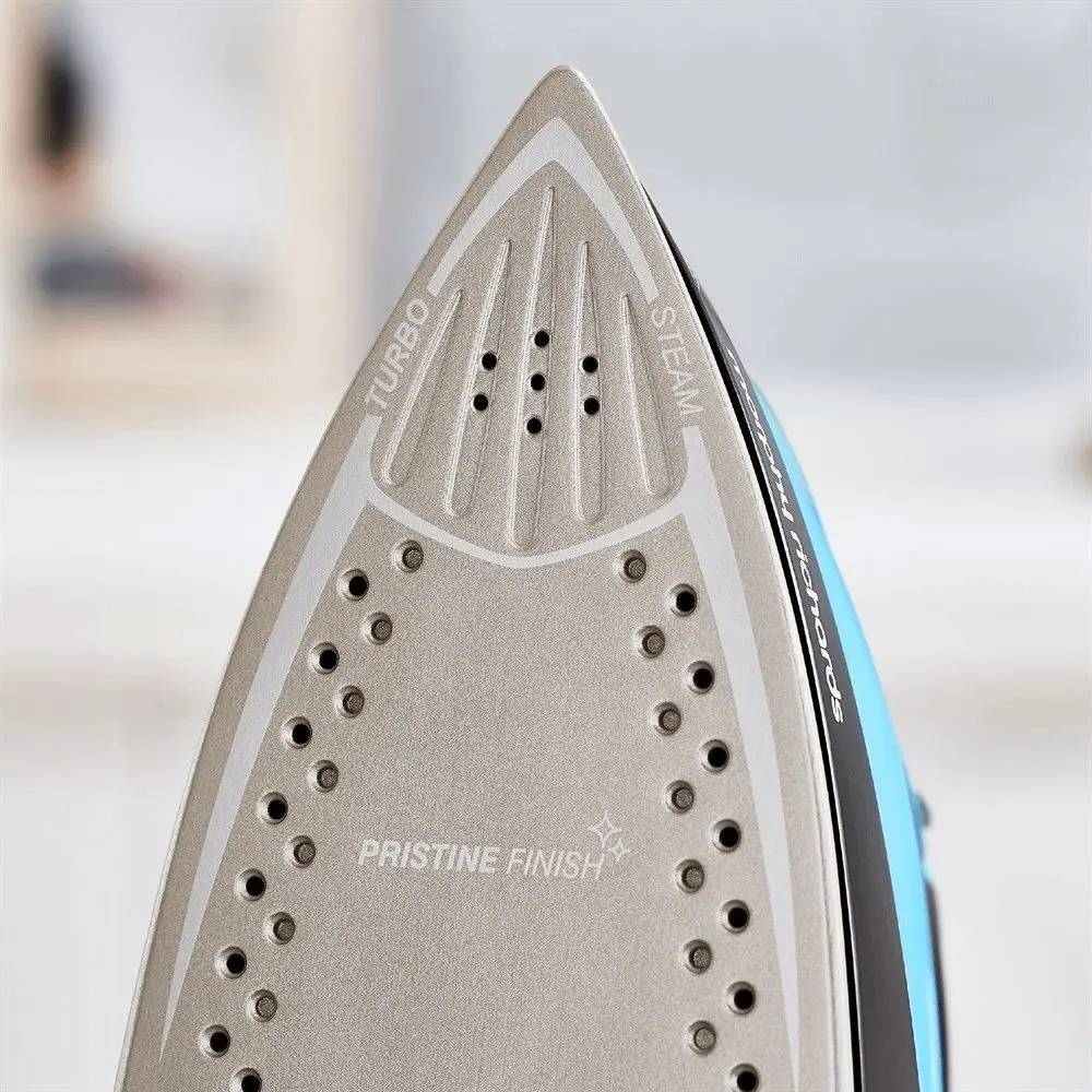 Fier de calcat Morphy Richards Turbosteam Pro IntelliTemp 303210 (Black/Blue) - 9