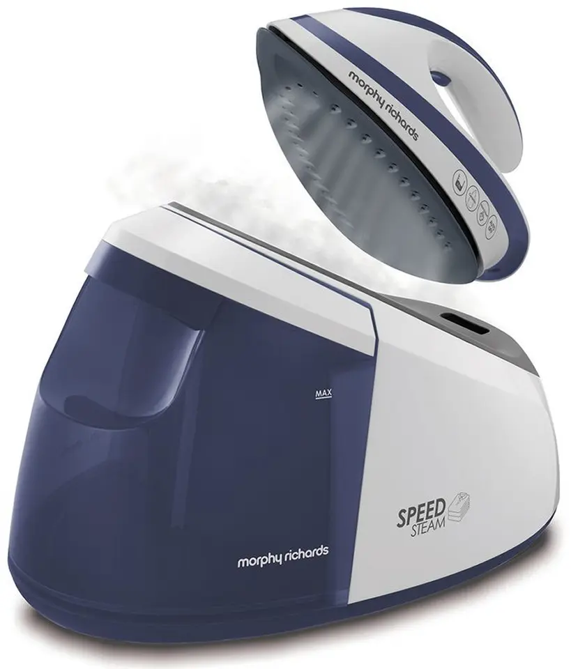 Fier de calcat cu generator de abur Morphy Richards 333202 (Purple/White)