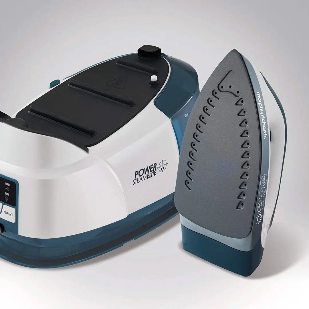 Fier de calcat cu generator de abur Morphy Richards Power Steam Elite 332017 (Blue) - 2