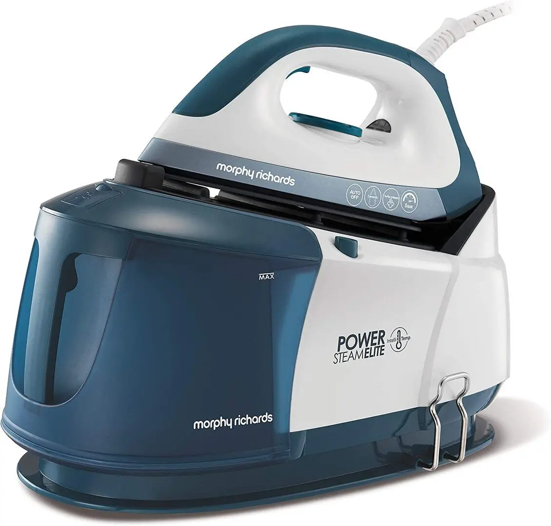 Fier de calcat cu generator de abur Morphy Richards Power Steam Elite 332017 (Blue)