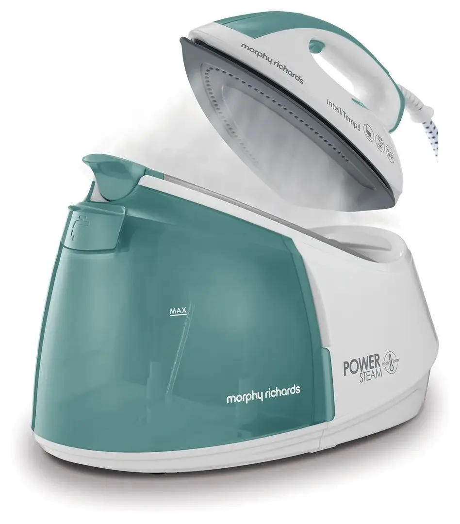 Fier de calcat cu generator de abur Morphy Richards Power Steam Intellitemp 333300 (Blue) - 2