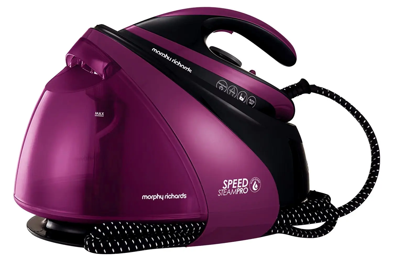 Fier de calcat cu generator de abur Morphy Richards SteamPro 332102 (Purple)