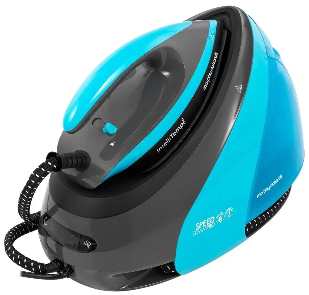 Fier de calcat cu generator de abur Morphy Richards SteamPro Intellitemp 332103 (Blue) - 3