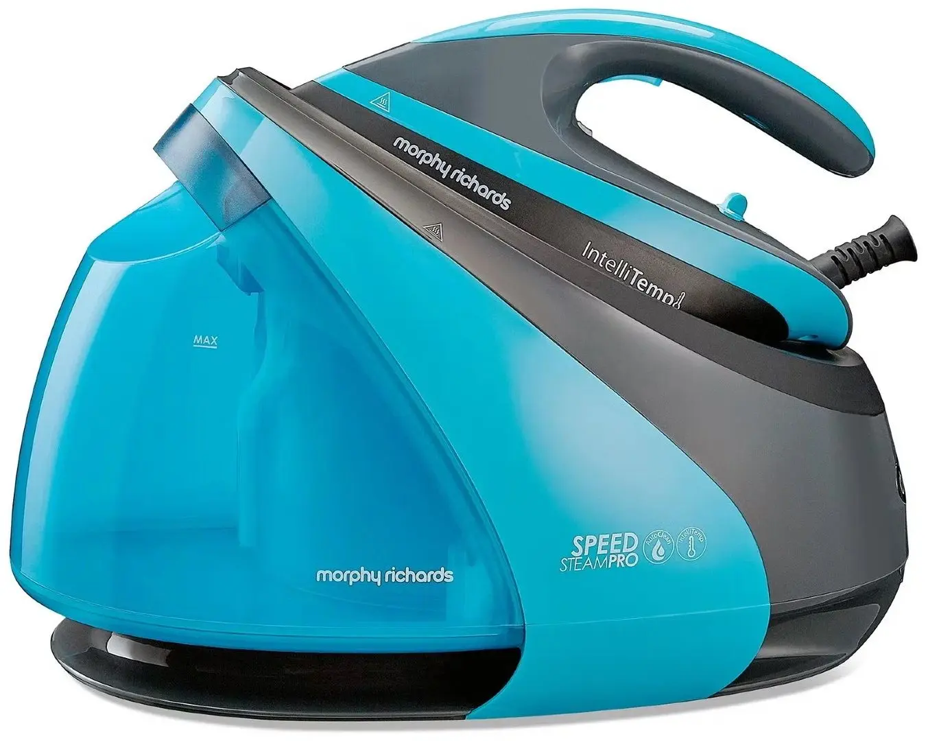 Fier de calcat cu generator de abur Morphy Richards SteamPro Intellitemp 332103 (Blue)