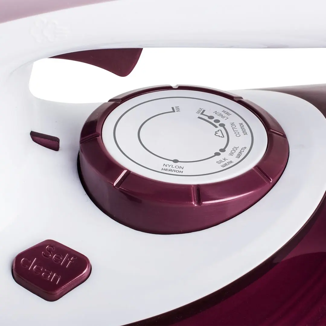 Fier de calcat Neo SI-2248 (White/Burgundy) - 3